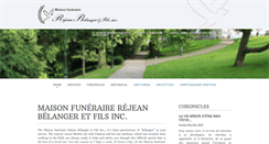 Desktop Screenshot of belangerfils.com